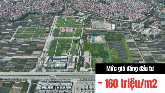 Mức giá hấp dẫn cho thấy đất dịch vụ Tây Tựu có nhiều dư địa tăng trưởng